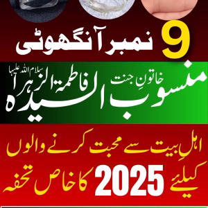 9 Number Ring | Power Ring | Spiritual Ring by Zanjani