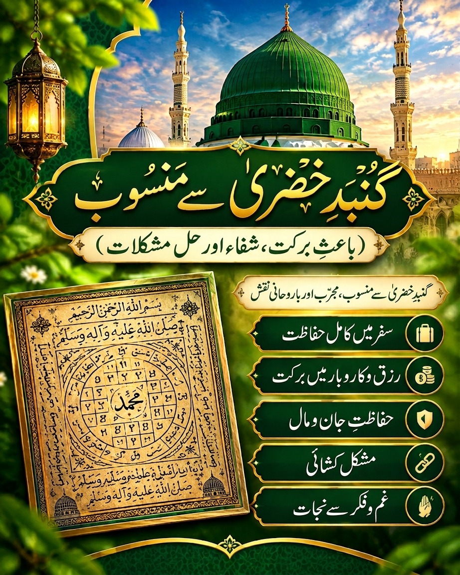 Gumbad e Khizra Naqsh